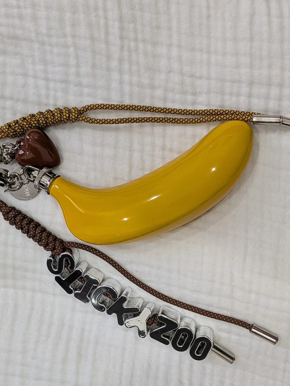 StickyZoo Yellow Keychain Charm